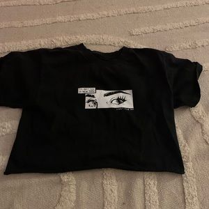 brandy melville cropped shirt